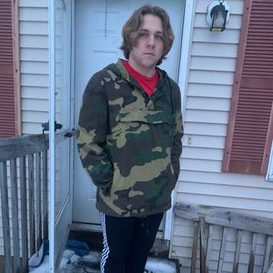 Men’s Camouflage Anorak Jacket